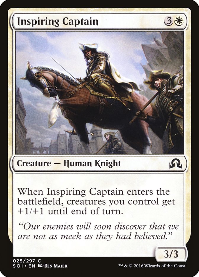 Inspiring Captain: Shadows over Innistrad
