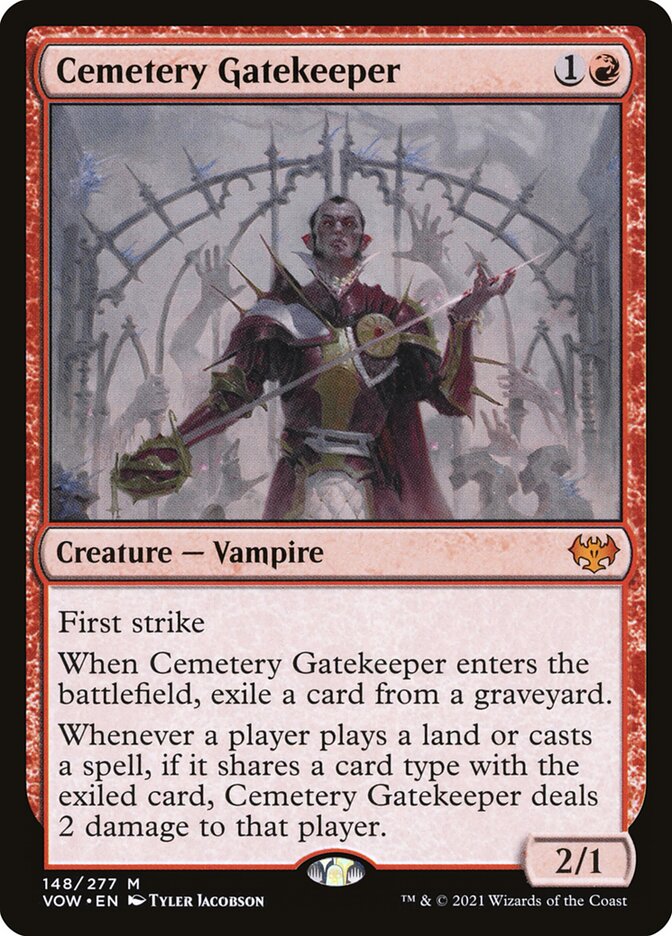 Cemetery Gatekeeper: Innistrad: Crimson Vow