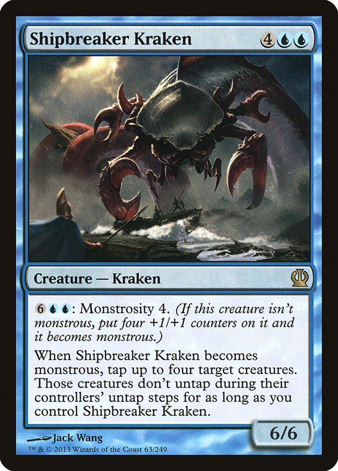 Shipbreaker Kraken - (Foil): Theros