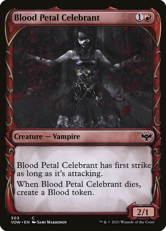 Blood Petal Celebrant (Showcase): Innistrad: Crimson Vow
