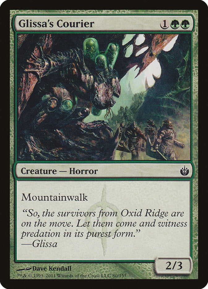 Glissa's Courier - (Foil): Mirrodin Besieged