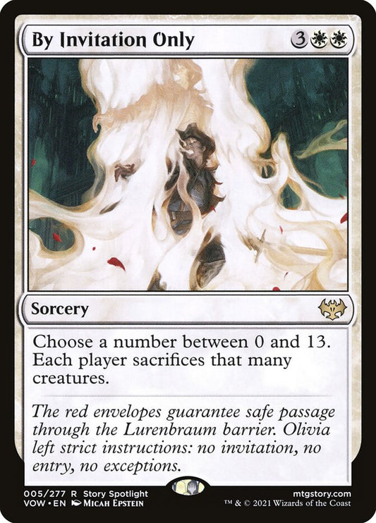 By Invitation Only - (Foil): Innistrad: Crimson Vow