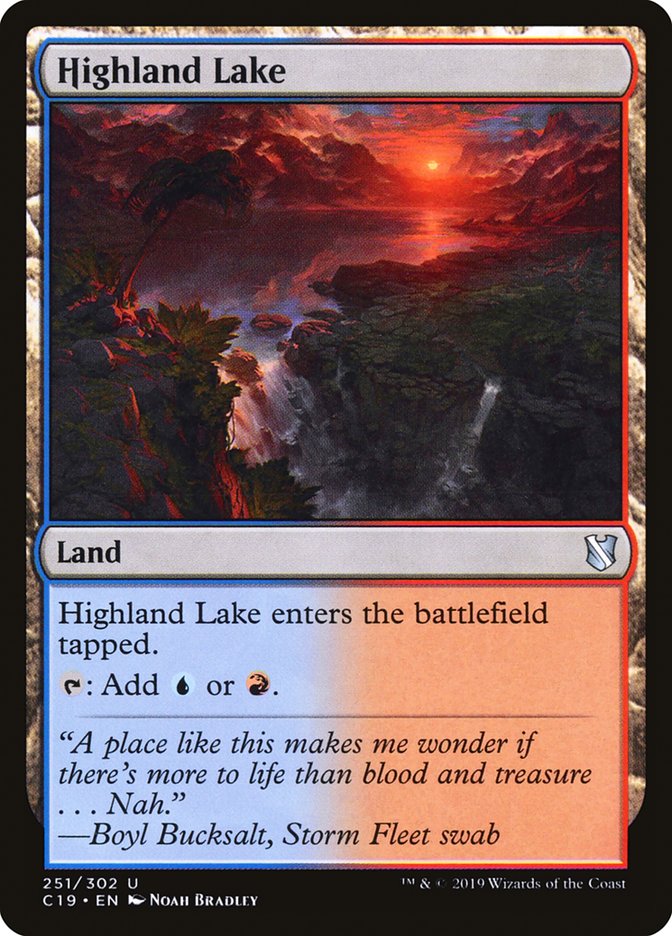 Highland Lake: Commander 2019