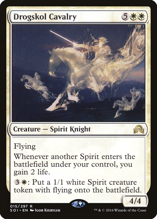 Drogskol Cavalry - (Foil): Shadows over Innistrad