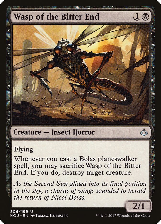 Wasp of the Bitter End (Planeswalker Deck): Hour of Devastation