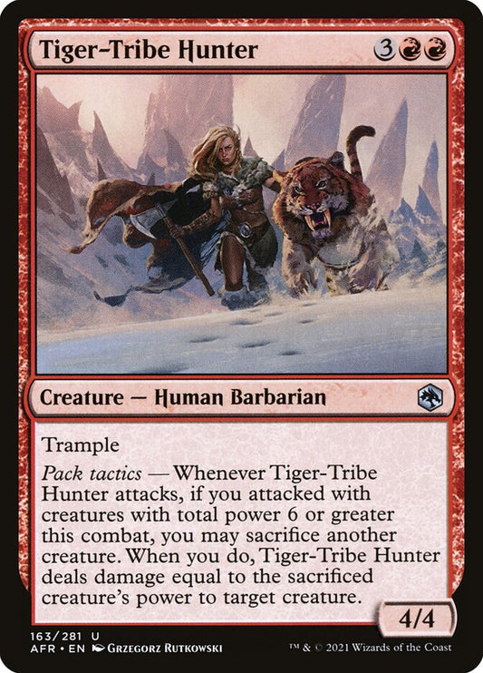 Tiger-Tribe Hunter: Adventures in the Forgotten Realms