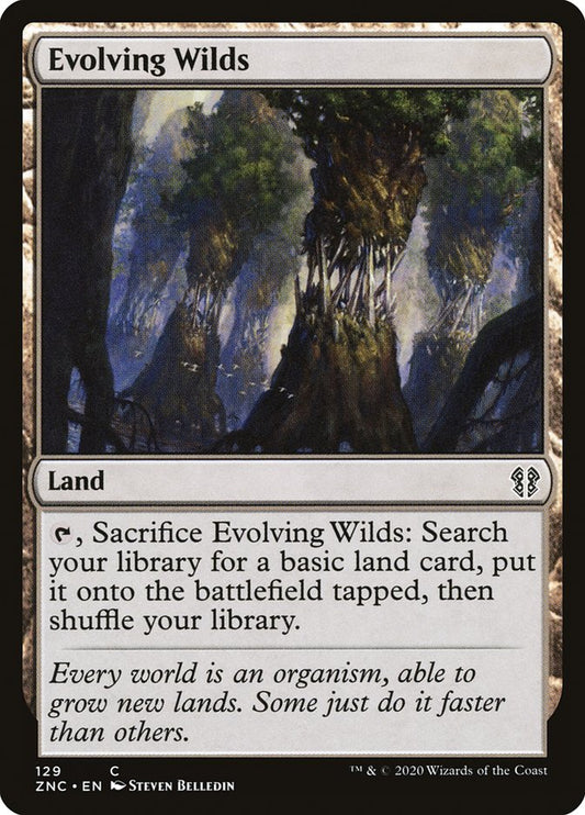 Evolving Wilds: Zendikar Rising Commander