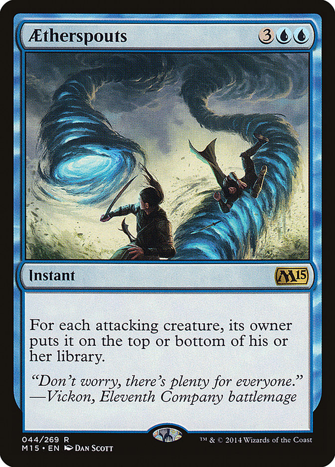 Aetherspouts - (Foil): Magic 2015