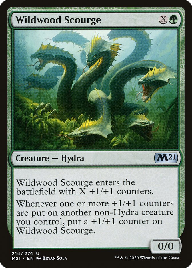 Wildwood Scourge - (Foil): Core Set 2021