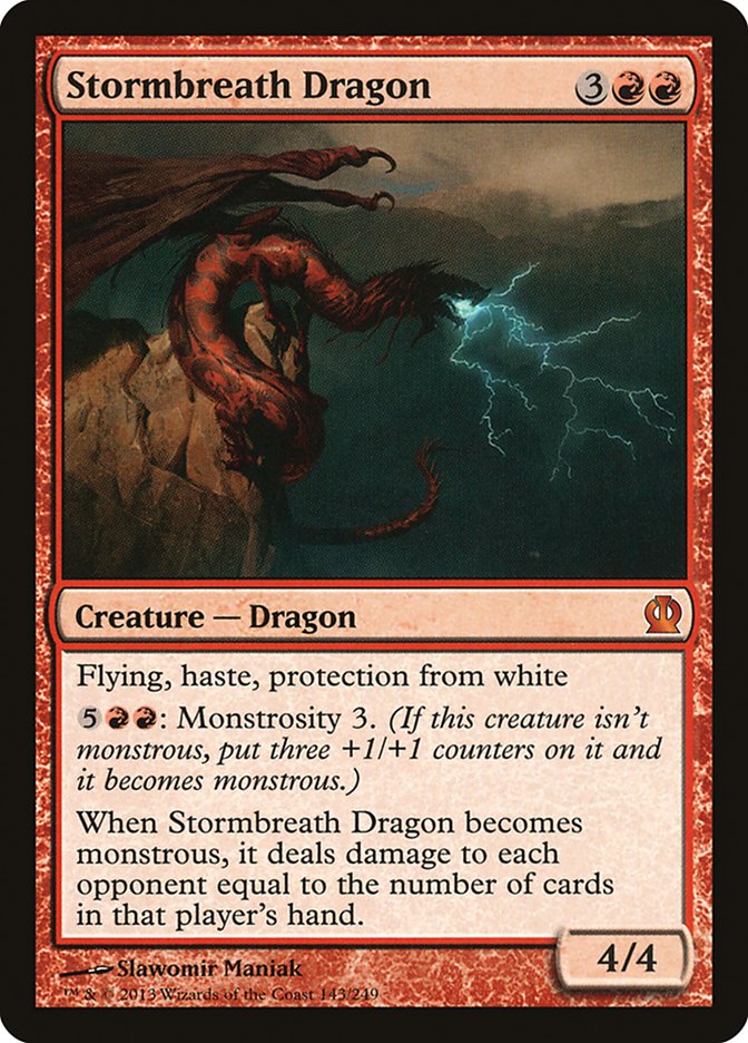 Stormbreath Dragon: Theros