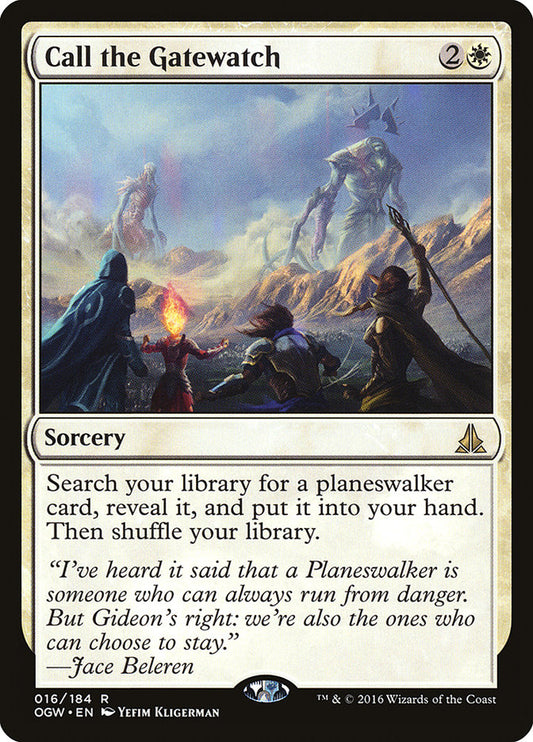 Call the Gatewatch - (Foil): Oath of the Gatewatch