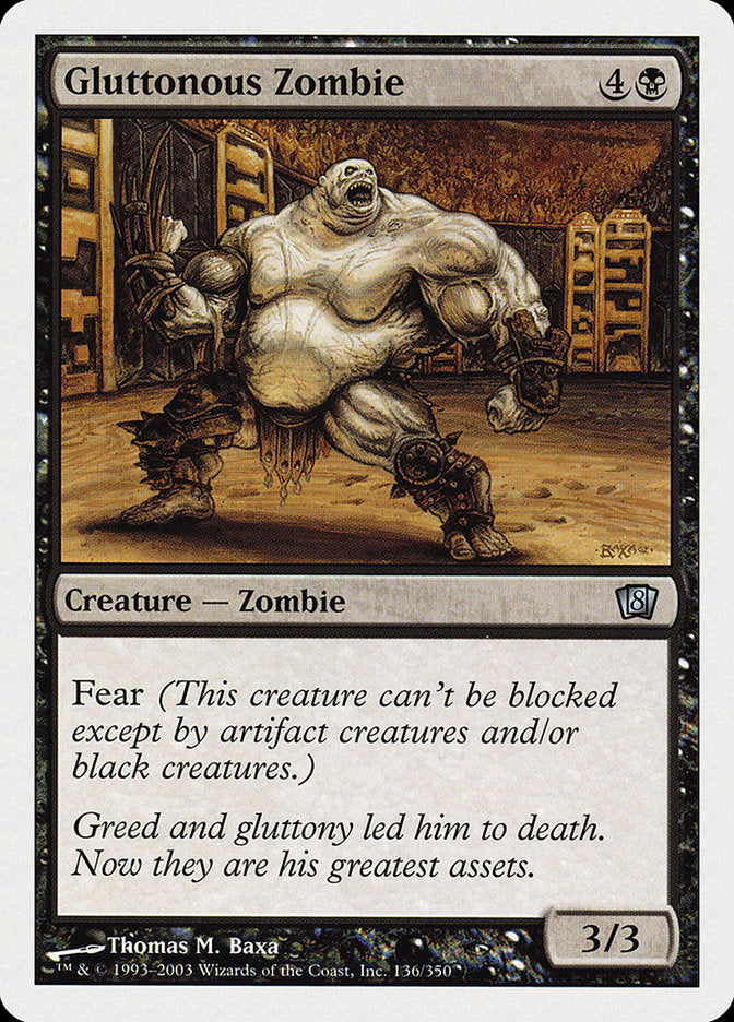 Gluttonous Zombie: Eighth Edition