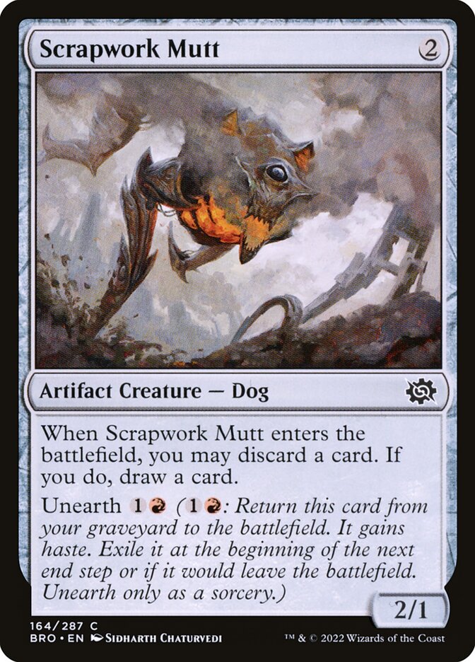 Scrapwork Mutt - (Foil): The Brothers' War