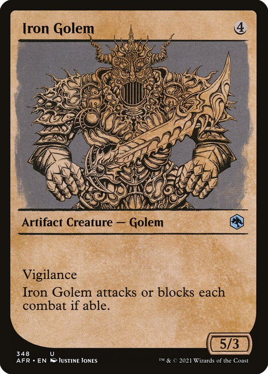 Iron Golem (Showcase): Adventures in the Forgotten Realms