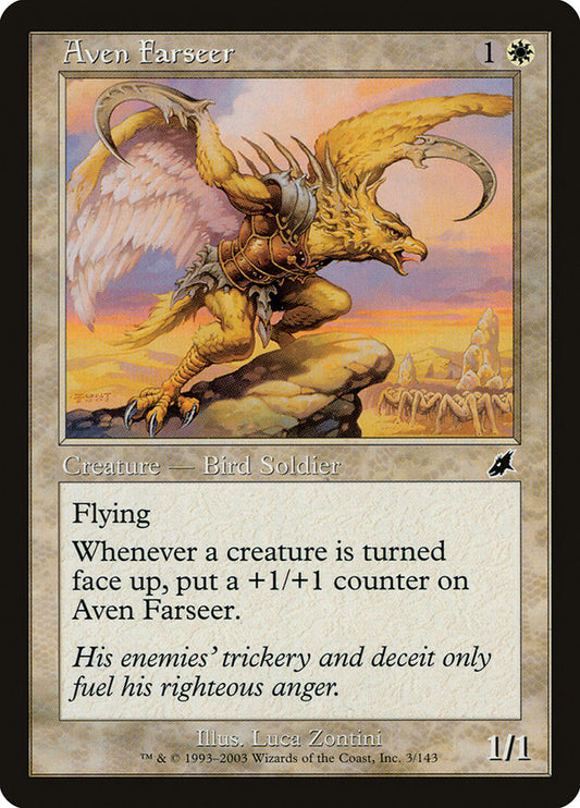 Aven Farseer - (Foil): Scourge