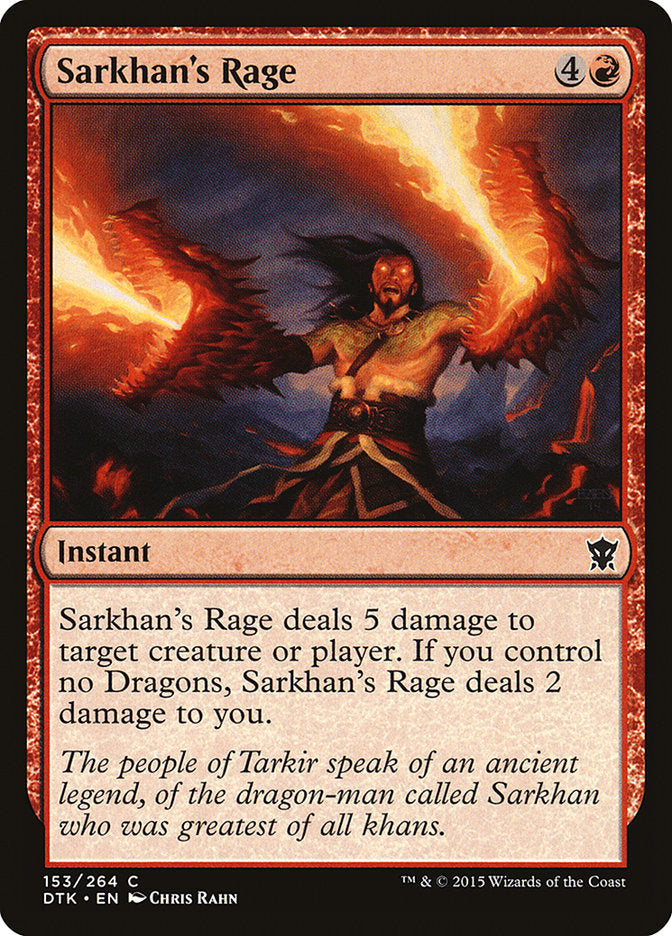 Sarkhan's Rage: Dragons of Tarkir