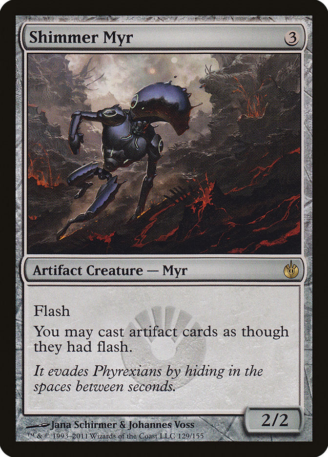 Shimmer Myr: Mirrodin Besieged