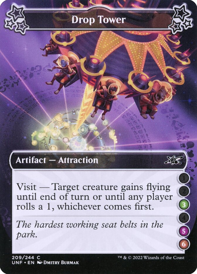 Drop Tower (3/5/6) - (Foil): Unfinity