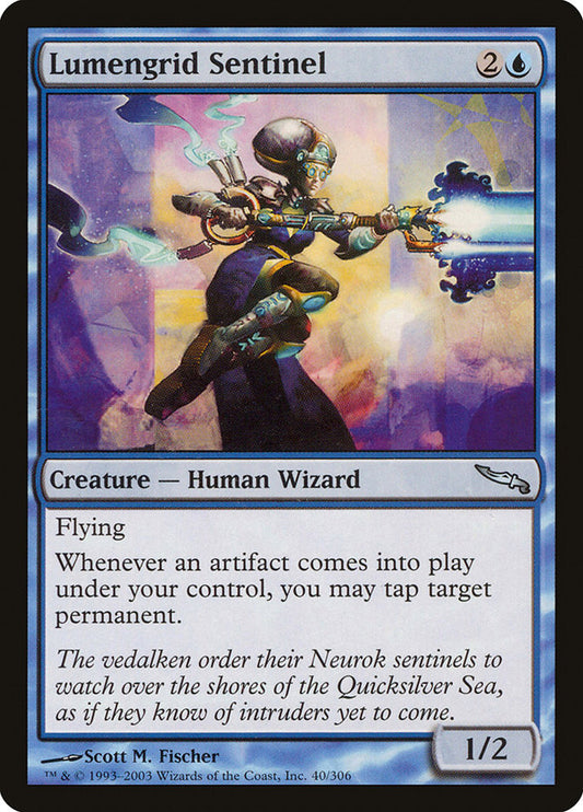 Lumengrid Sentinel: Mirrodin