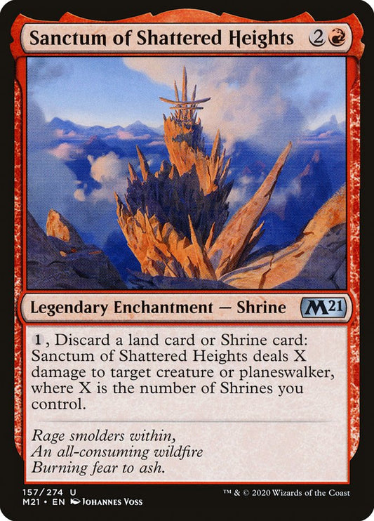 Sanctum of Shattered Heights - (Foil): Core Set 2021