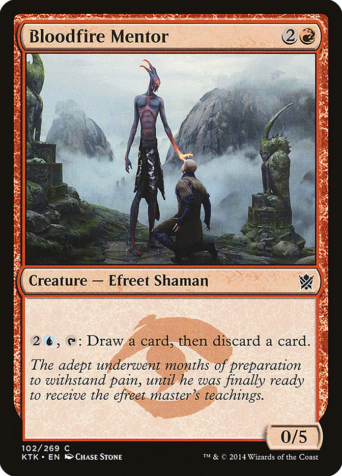 Bloodfire Mentor - (Foil): Khans of Tarkir