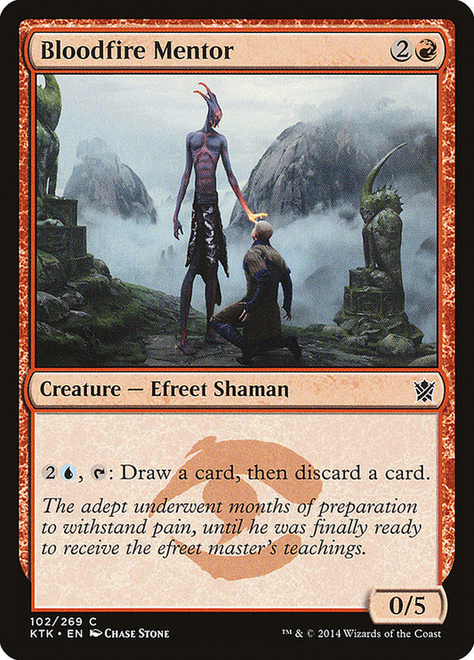Bloodfire Mentor - (Foil): Khans of Tarkir