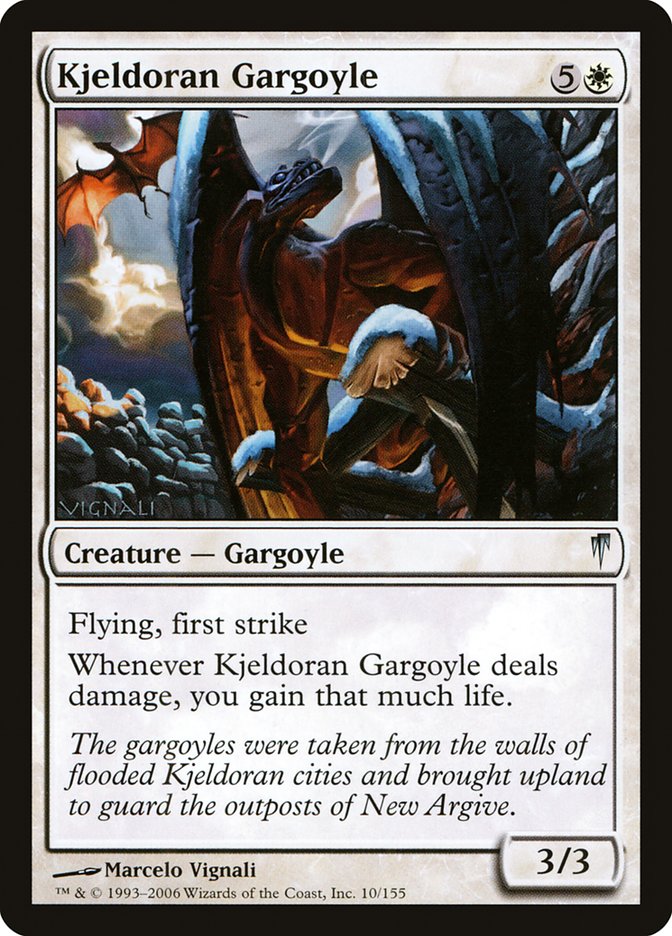 Kjeldoran Gargoyle: Coldsnap