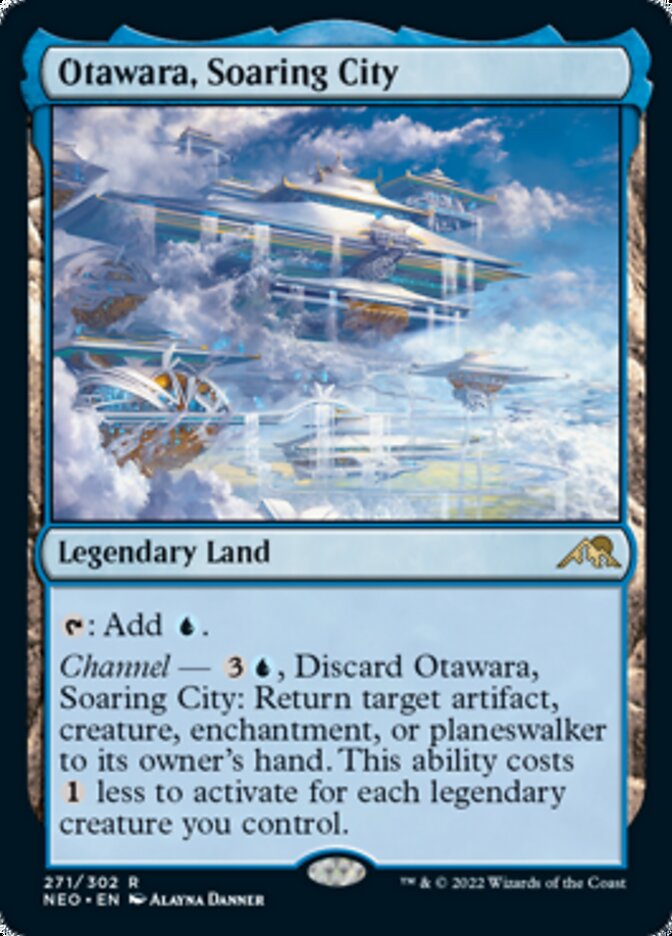 Otawara, Soaring City - (Foil): Kamigawa: Neon Dynasty