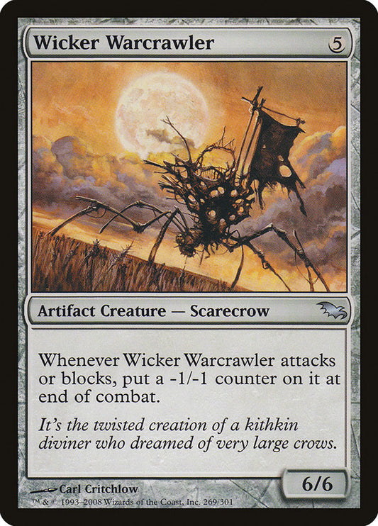 Wicker Warcrawler - (Foil): Shadowmoor