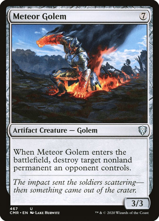 Meteor Golem: Commander Legends
