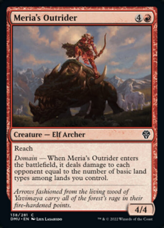 Meria's Outrider: Dominaria United