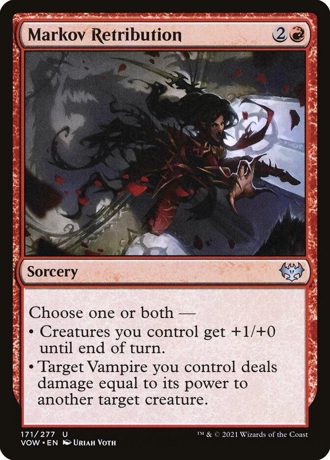 Markov Retribution - (Foil): Innistrad: Crimson Vow