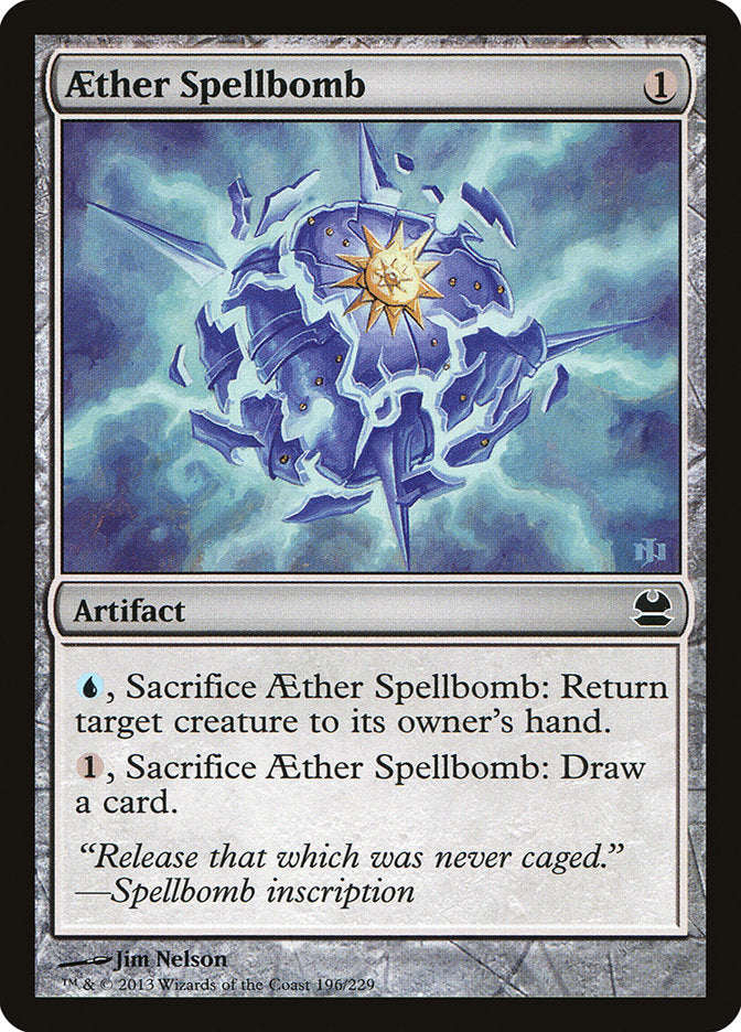 Aether Spellbomb: Modern Masters