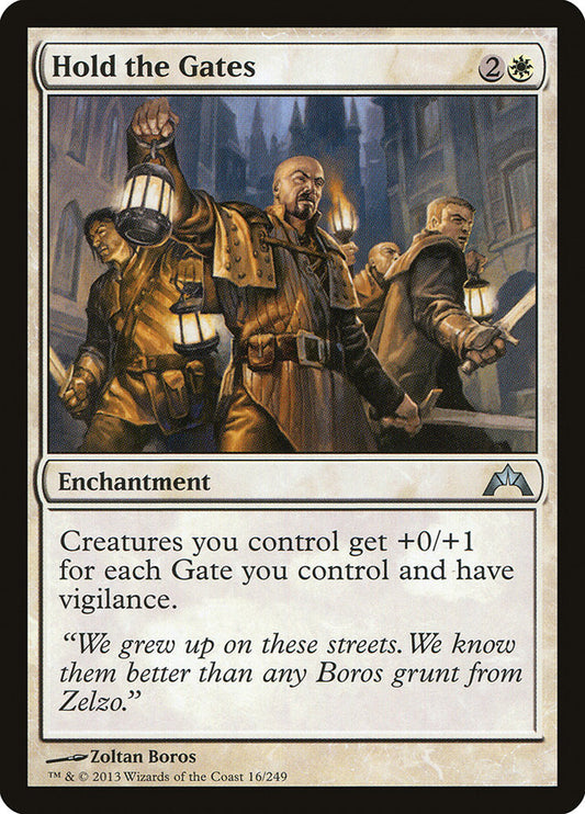Hold the Gates - (Foil): Gatecrash