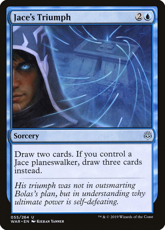 Jace's Triumph - (Foil): War of the Spark
