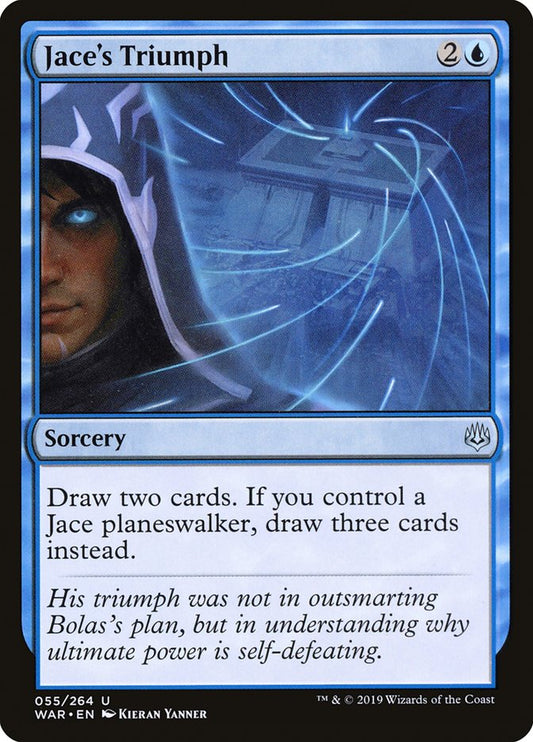 Jace's Triumph - (Foil): War of the Spark