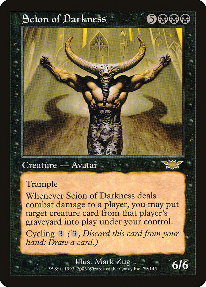 Scion of Darkness - (Foil): Legions