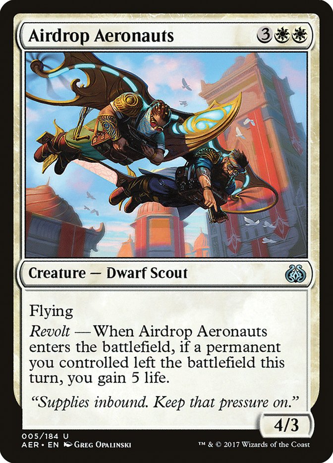 Airdrop Aeronauts - (Foil): Aether Revolt