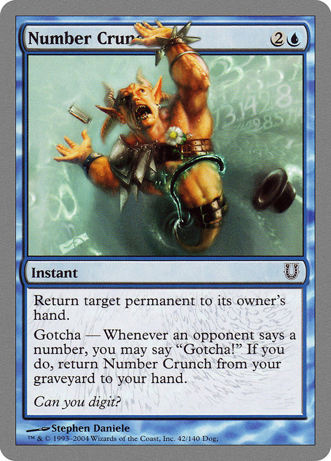 Number Crunch - (Foil): Unhinged