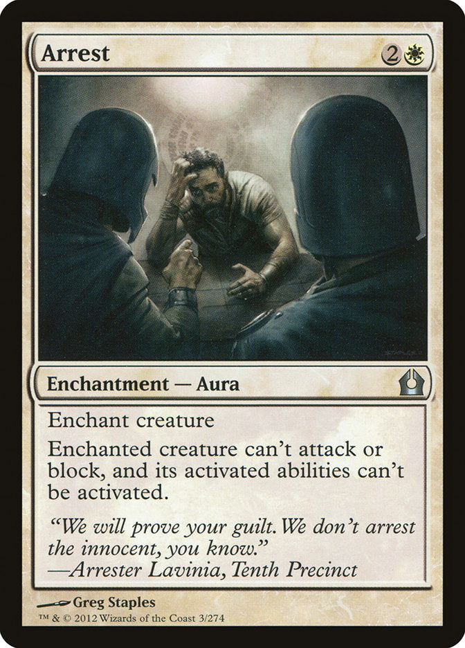 Arrest - (Foil): Return to Ravnica