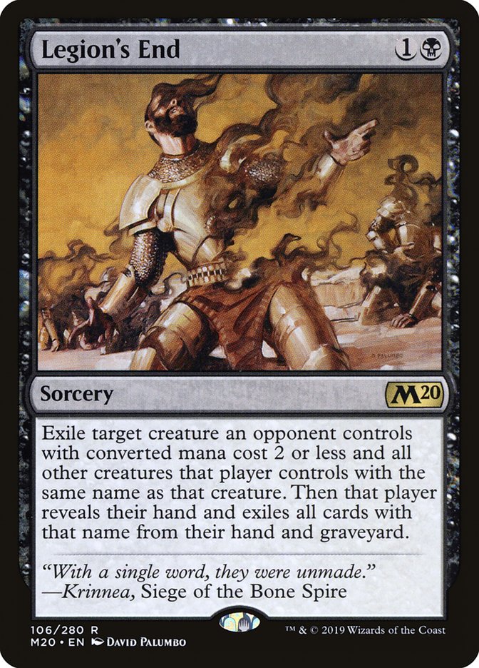 Legion's End - (Foil): Core Set 2020