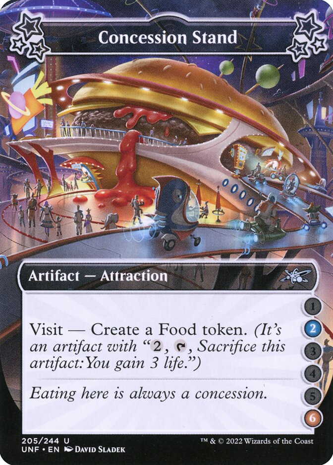 Concession Stand (2/6) - (Foil): Unfinity