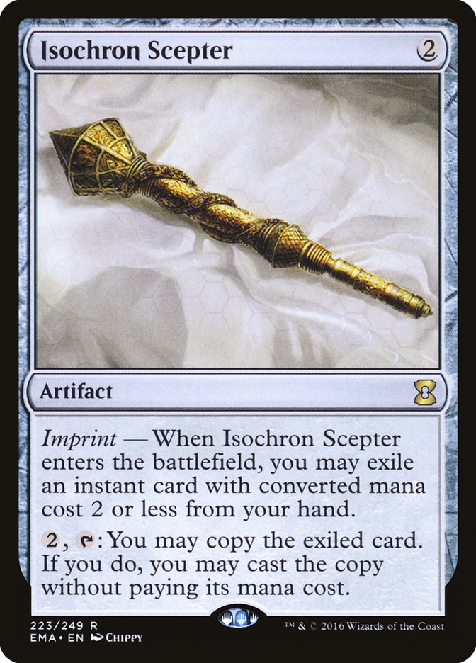 Isochron Scepter - (Foil): Eternal Masters