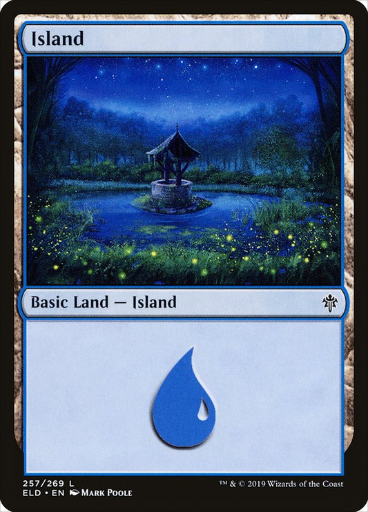 Island (#257): Throne of Eldraine