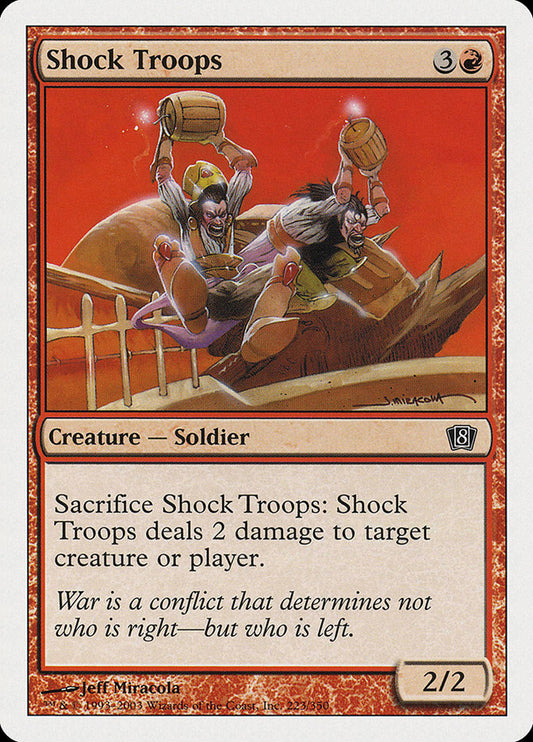 Shock Troops: Eighth Edition