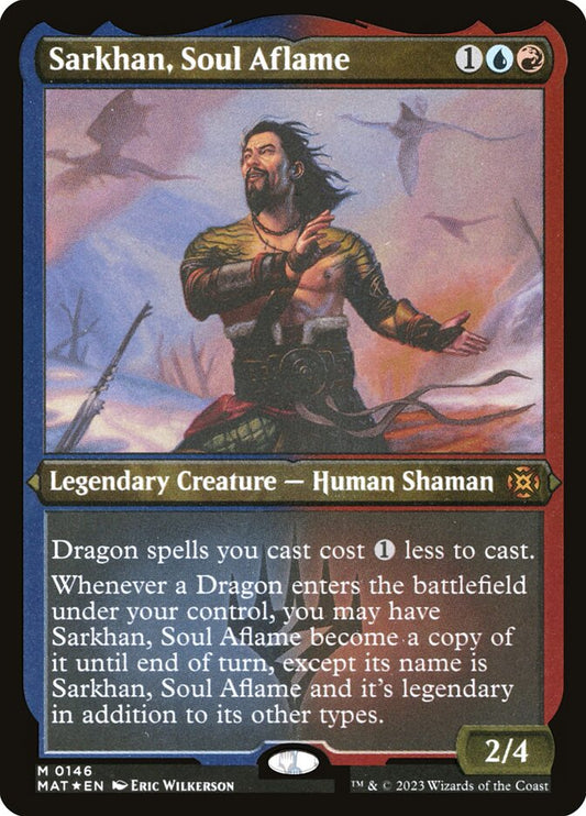 Sarkhan, Soul Aflame - (Foil): March of the Machine: The Aftermath