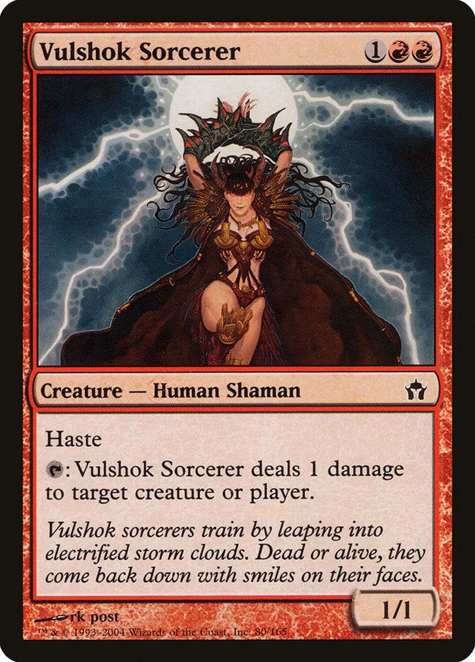 Vulshok Sorcerer: Fifth Dawn