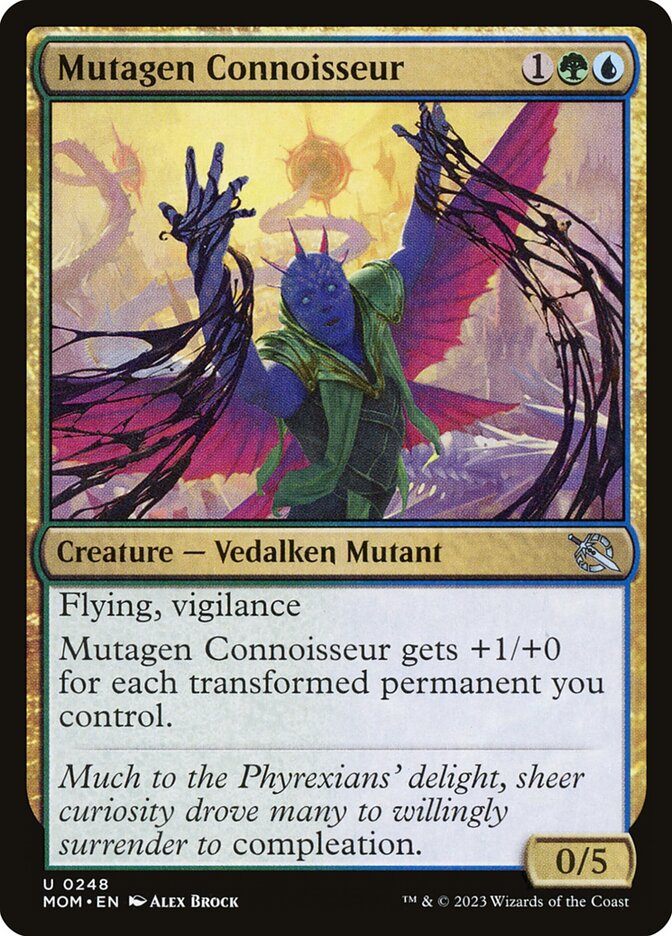 Mutagen Connoisseur - (Foil): March of the Machine