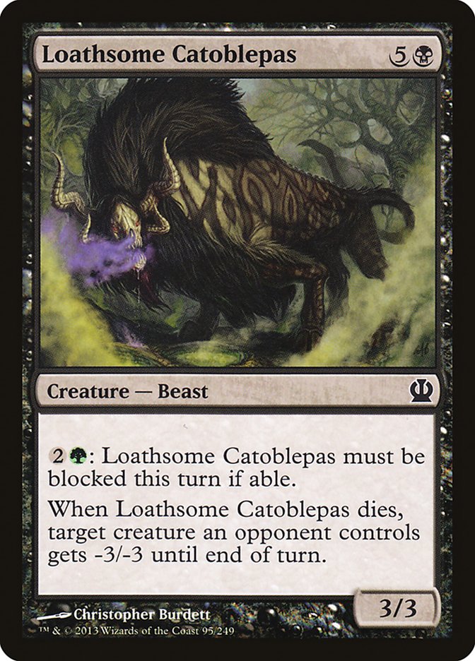 Loathsome Catoblepas: Theros