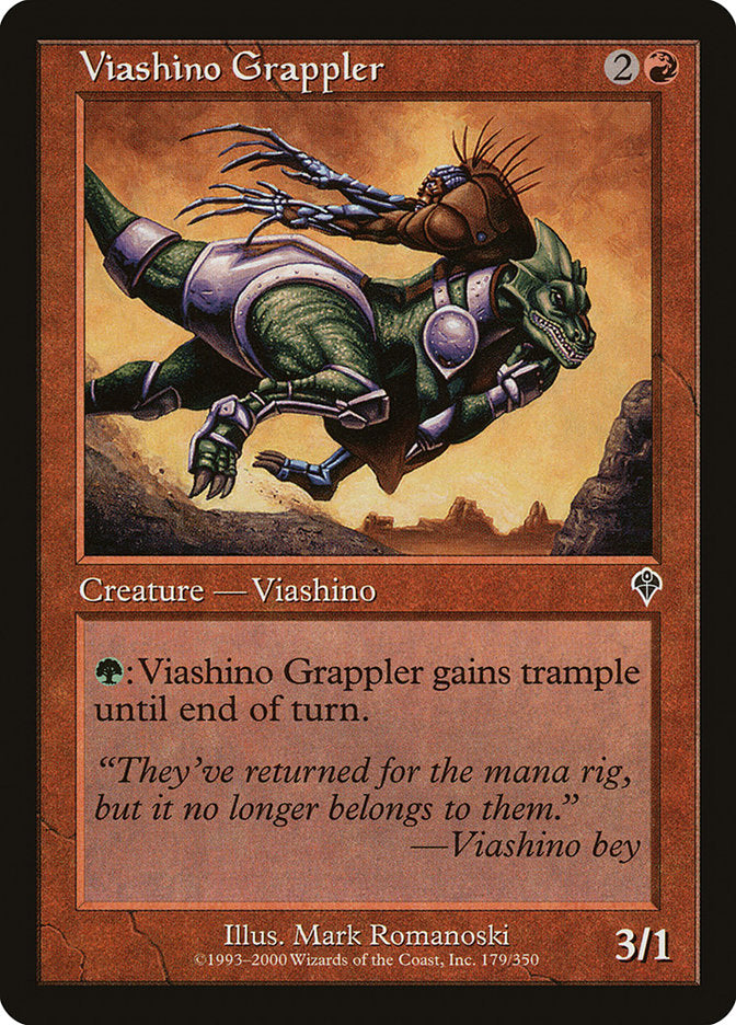 Viashino Grappler - (Foil): Invasion